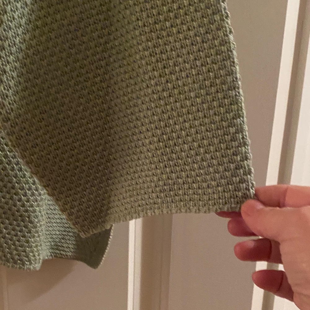 Sage Heyson Waffle Knit Pullover with Buttons - Picture 7 of 10